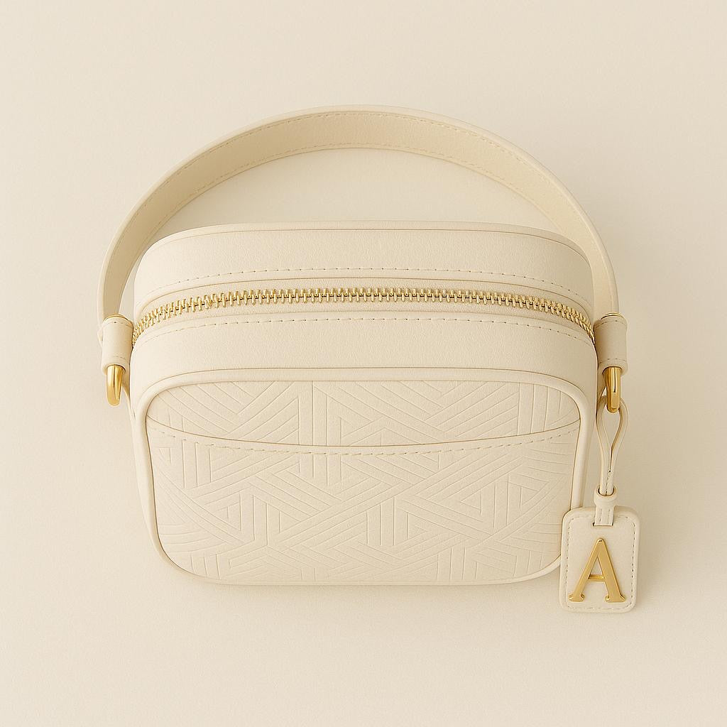 Alvenzio White Premium Waist Bag
